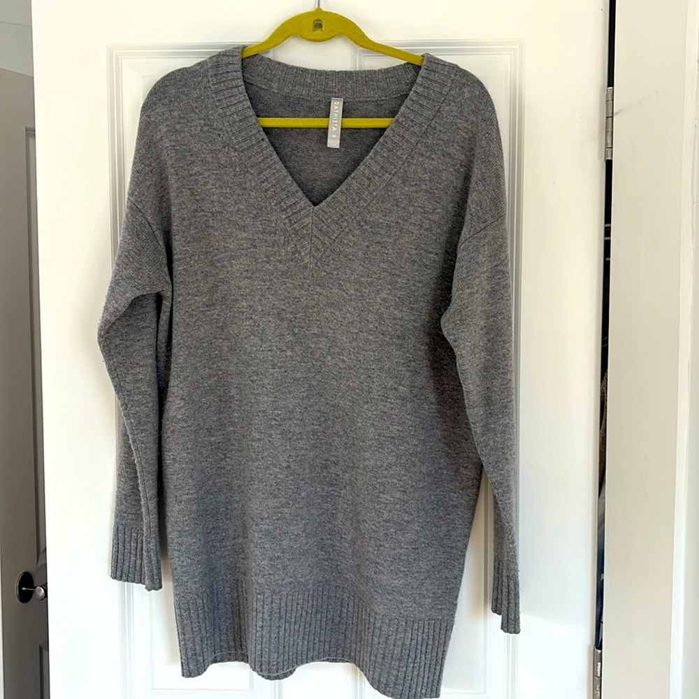 Athleta tunic sweater wool cashmere blend